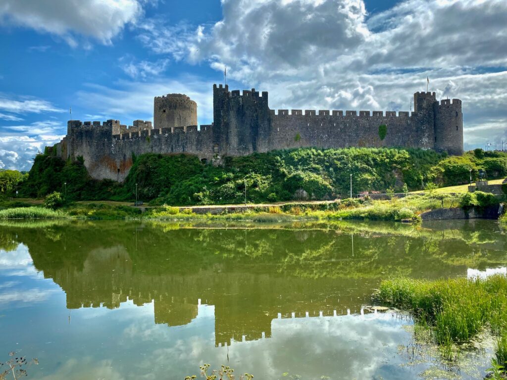 Pembroke Castle on a Pembrokeshire Road Trip