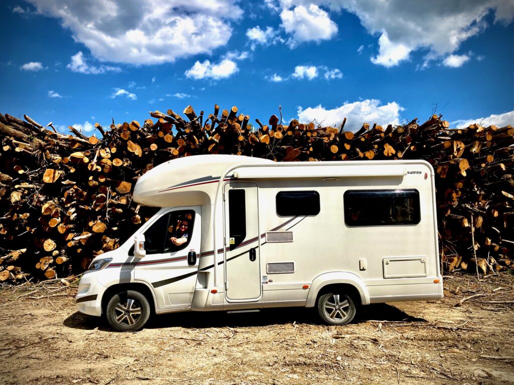 Camper Van on the Coastal Way