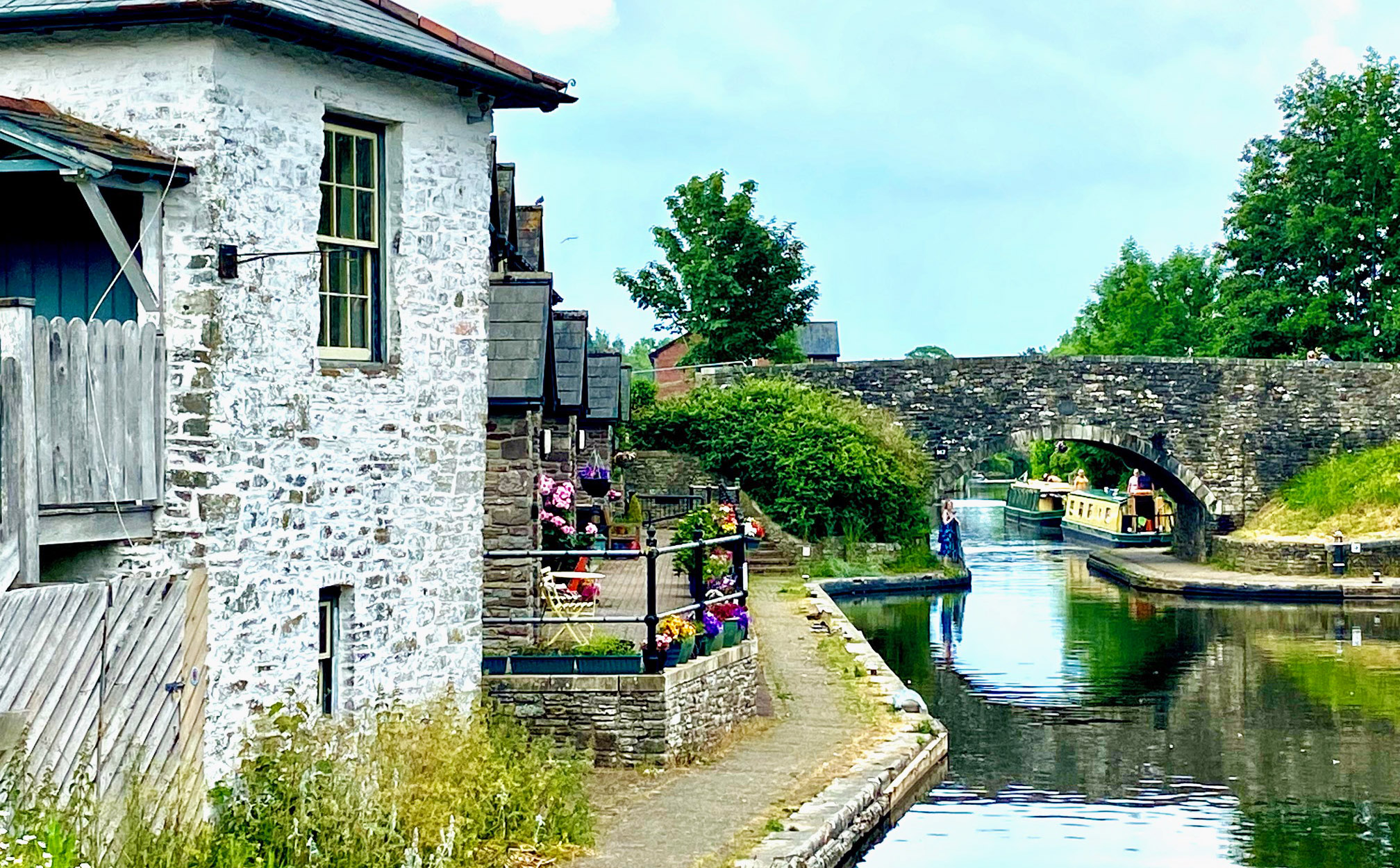 Brecon Canal on the Cambrian Way