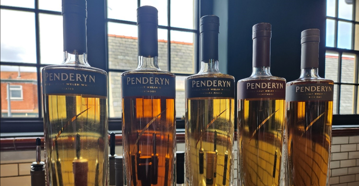 Penderyn whiskey off the Cambrian Way 