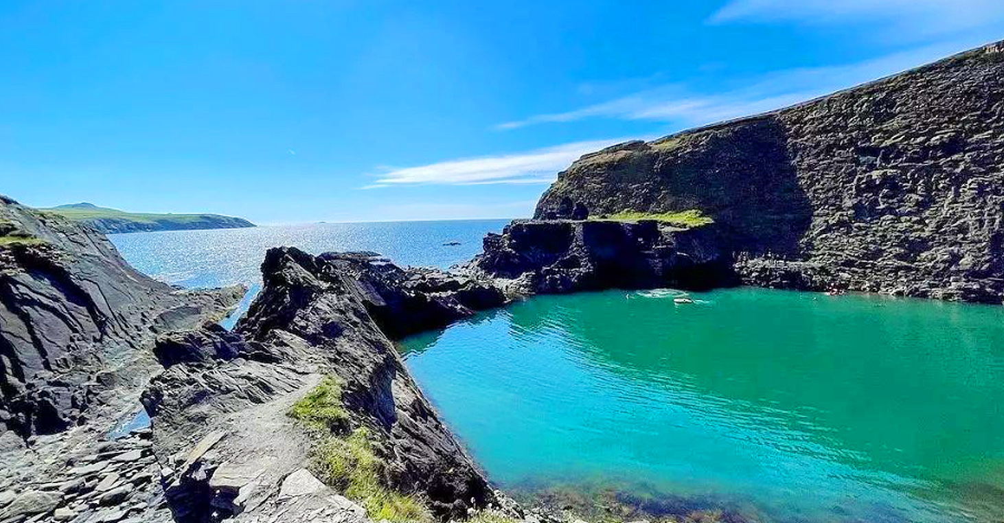 The Blue Lagoon- Abereiddy The Coastal Way