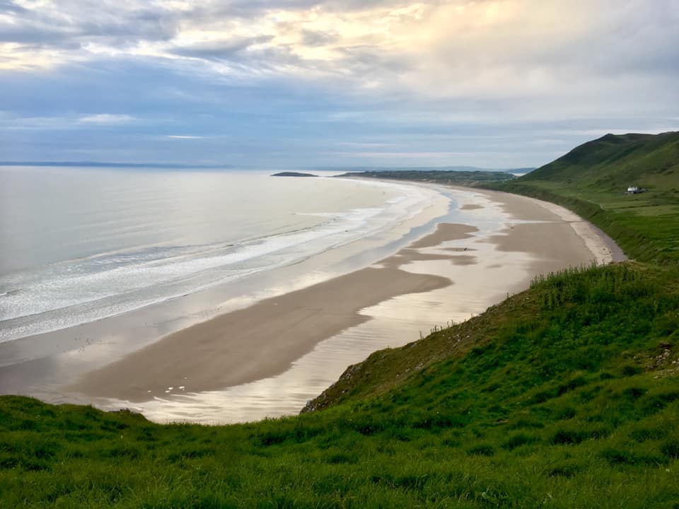 Rhossili Bay on the Gower Peninsula