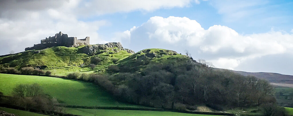 Carreg Cennen Castle on a Carmarthenshire Road Trip
